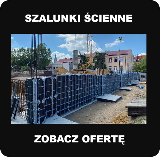 szalunki ścienne, szalunek ścienny